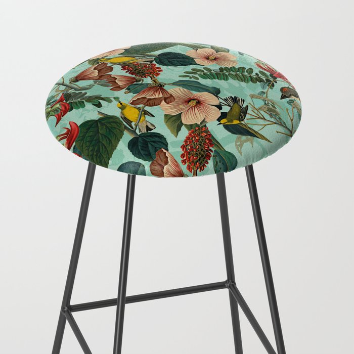 FLORAL AND BIRDS XIII Stool Gallery Image 2