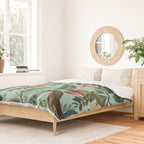FLORAL AND BIRDS XIII Duvet Cover Gallery Image 2