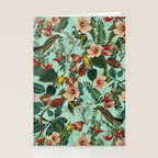 FLORAL AND BIRDS XIII Stationery Card Gallery Image 2