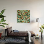 FLORAL AND BIRDS XIII Wood Wall Art Gallery Image 2