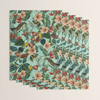 FLORAL AND BIRDS XIII Wrapping Paper Gallery Image 3
