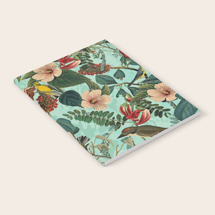 FLORAL AND BIRDS XIII Notebook Gallery Image 2
