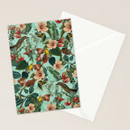 FLORAL AND BIRDS XIII Stationery Card Gallery Image 2