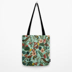 FLORAL AND BIRDS XIII Tote Bag Gallery Image 2