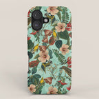 FLORAL AND BIRDS XIII iPhone Case Gallery Image 1