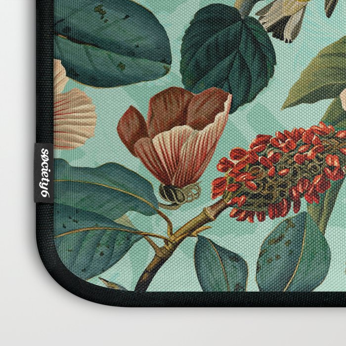 FLORAL AND BIRDS XIII Laptop Sleeve Gallery Image 3