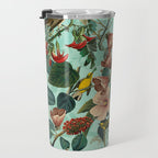 FLORAL AND BIRDS XIII Travel Mug Gallery Image 3
