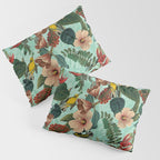 FLORAL AND BIRDS XIII Pillow Sham Gallery Image 3