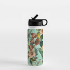 FLORAL AND BIRDS XIII Water Bottle Gallery Image 1