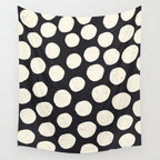 Spotty in Black Wall Tapestry Gallery Image 4