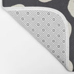 Spotty in Black Bath Mat Gallery Image 2