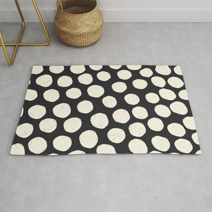 Spotty in Black Rug Gallery Image 1