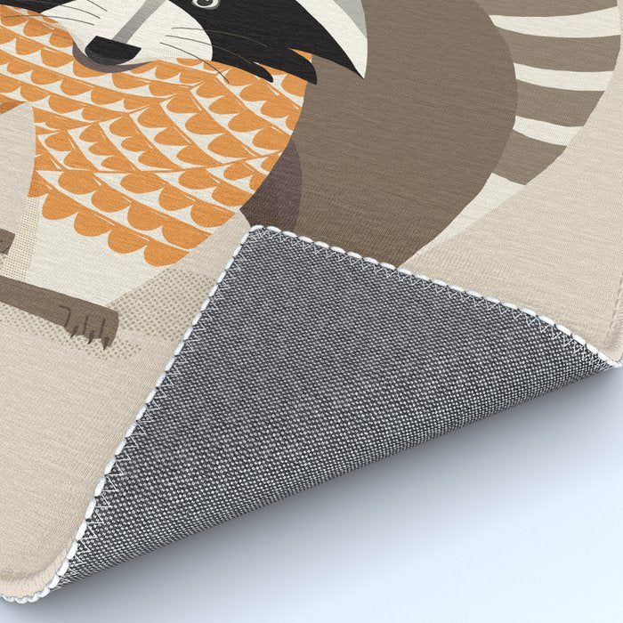Whimsical Raccoon Rug Gallery Image 4