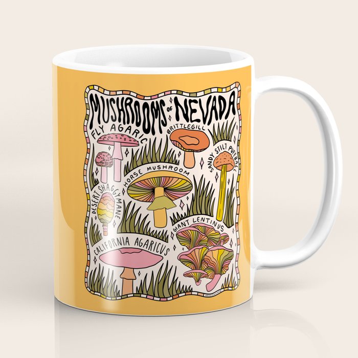 Mushrooms of Nevada Coffee Mug Gallery Image 1