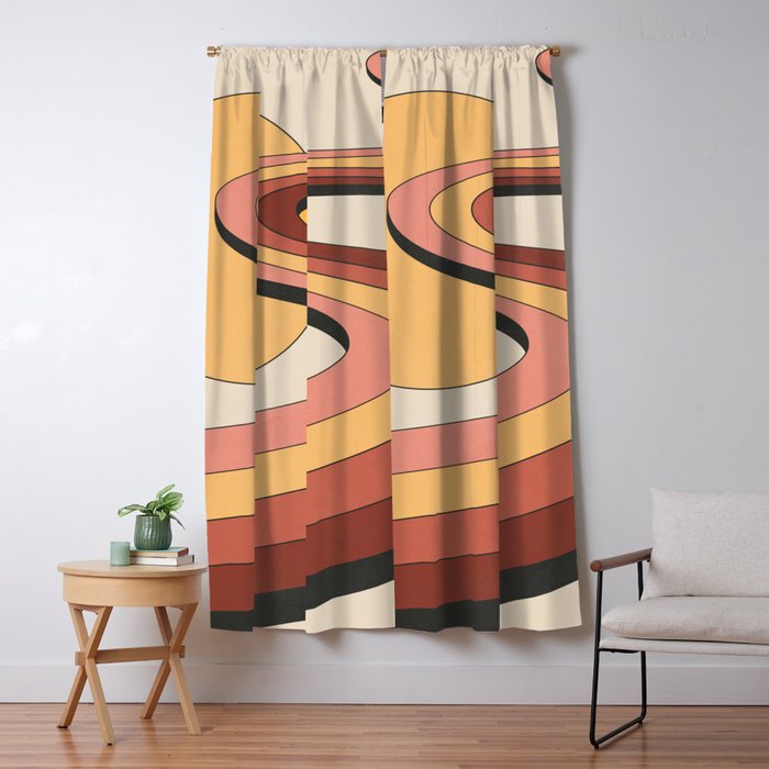 Geometric Abstraction 59 Window Curtain Gallery Image 5