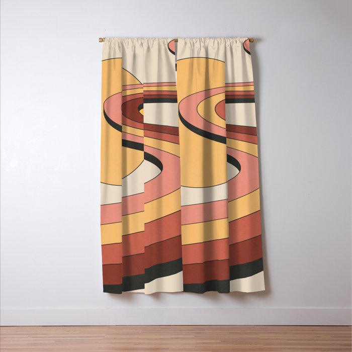 Geometric Abstraction 59 Window Curtain Gallery Image 3