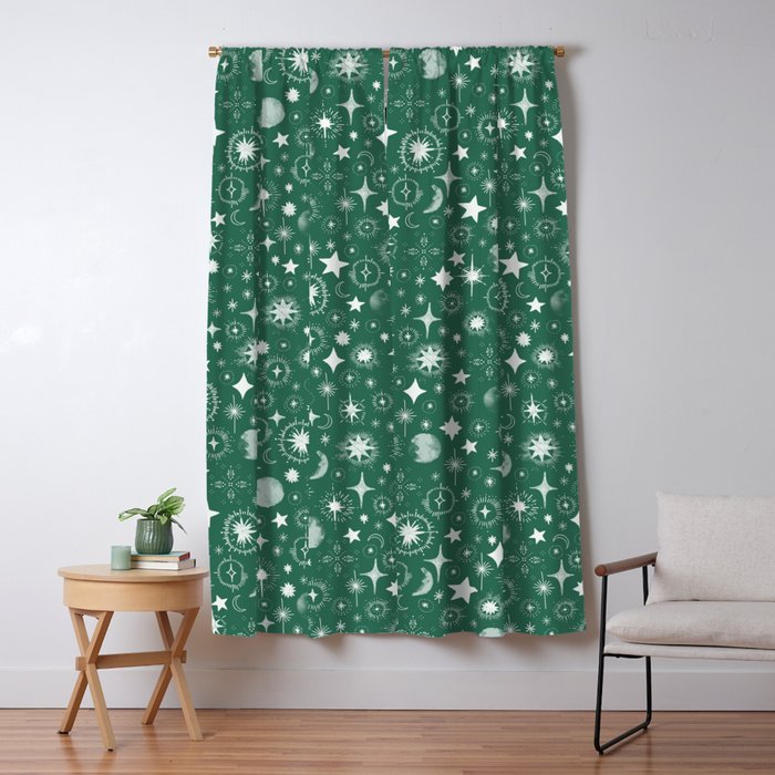 Greenish stellar S Window Curtain Gallery Image 5