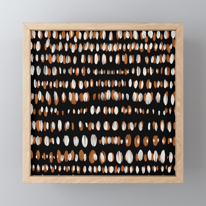 Black Forest dots Mini Art Print Gallery Image 1