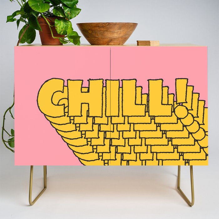 Chill Chill Chill! Credenza Gallery Image 1