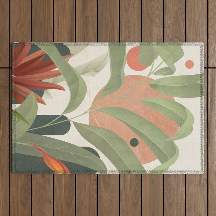 Elegant Shapes 22 Outdoor Rug Gallery Image 1