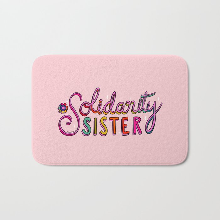 Solidarity Sister Bath Mat Gallery Image 1
