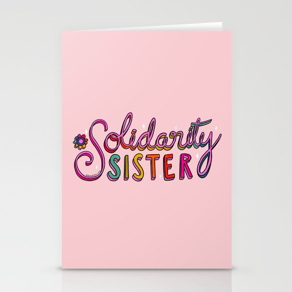Solidarity Sister Stationery Card Gallery Image 2