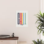 CHILL OUT! modern type Poster Gallery Image 2