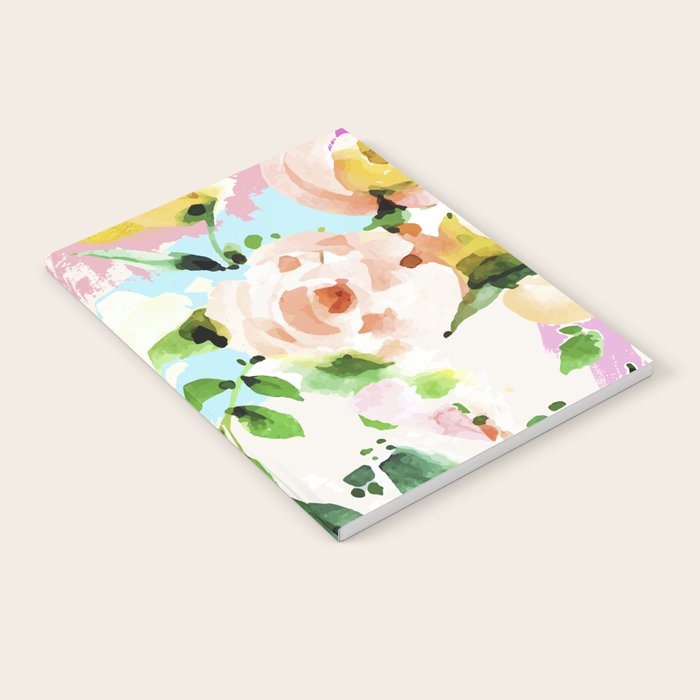 Floral Blush #society6 #decor #buyart Notebook Gallery Image 1