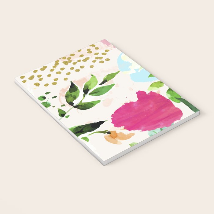 Floral Blush #society6 #decor #buyart Notebook Gallery Image 3