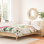 Floral Blush #society6 #decor #buyart Duvet Cover Gallery Image 2