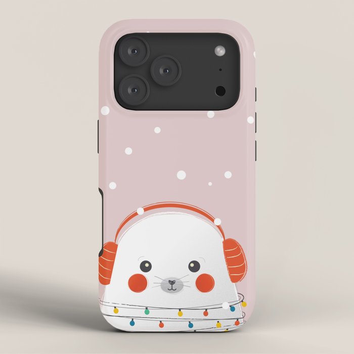 Christmas Animals - Cute Seal iPhone Case Gallery Image 3