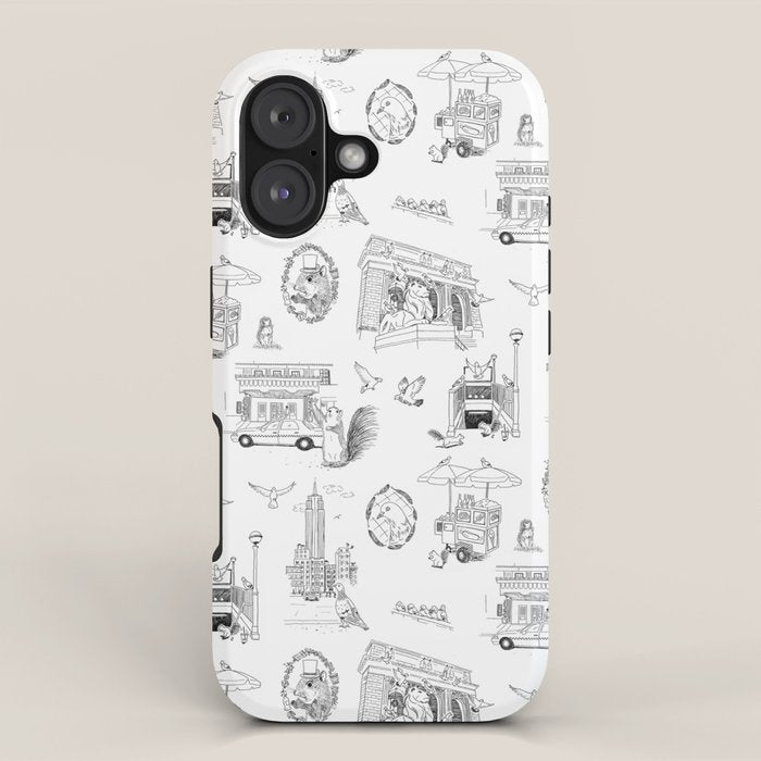 Squirrels and Pigeons take NY iPhone Case Gallery Image 1