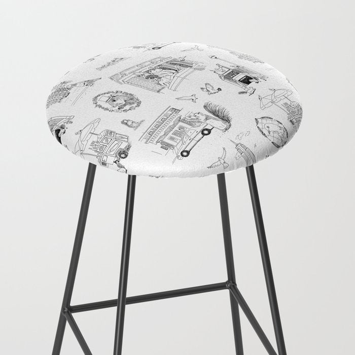 Squirrels and Pigeons take NY Stool Gallery Image 2