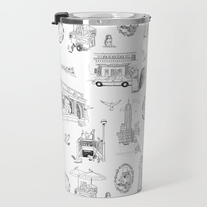 Squirrels and Pigeons take NY Travel Mug Gallery Image 3