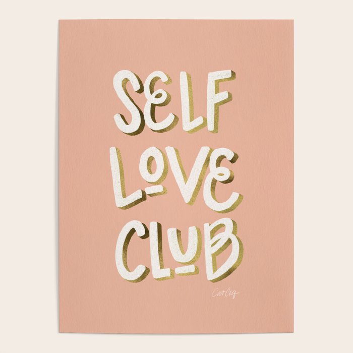 Self Love Club - Blush & Gold Palette Poster Gallery Image 4