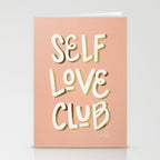 Self Love Club - Blush & Gold Palette Stationery Card Gallery Image 2