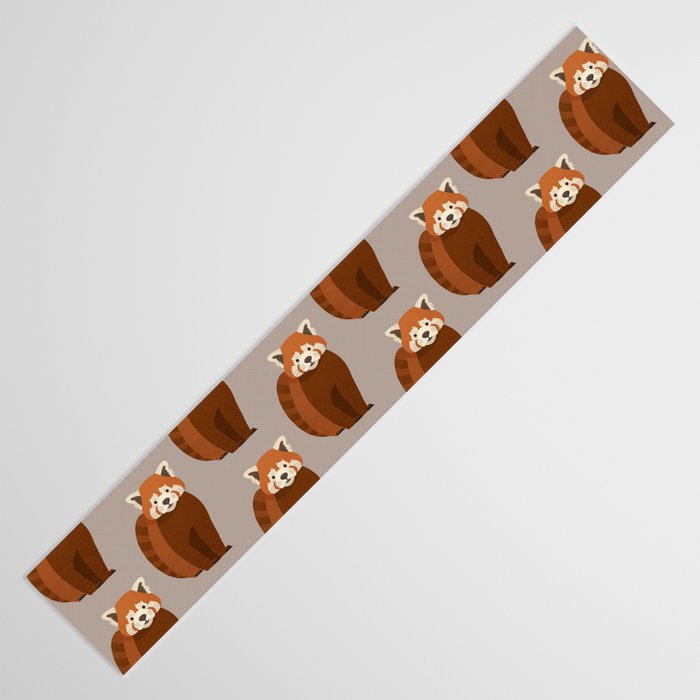 Whimsy Red Panda Table Runner Gallery Image 3