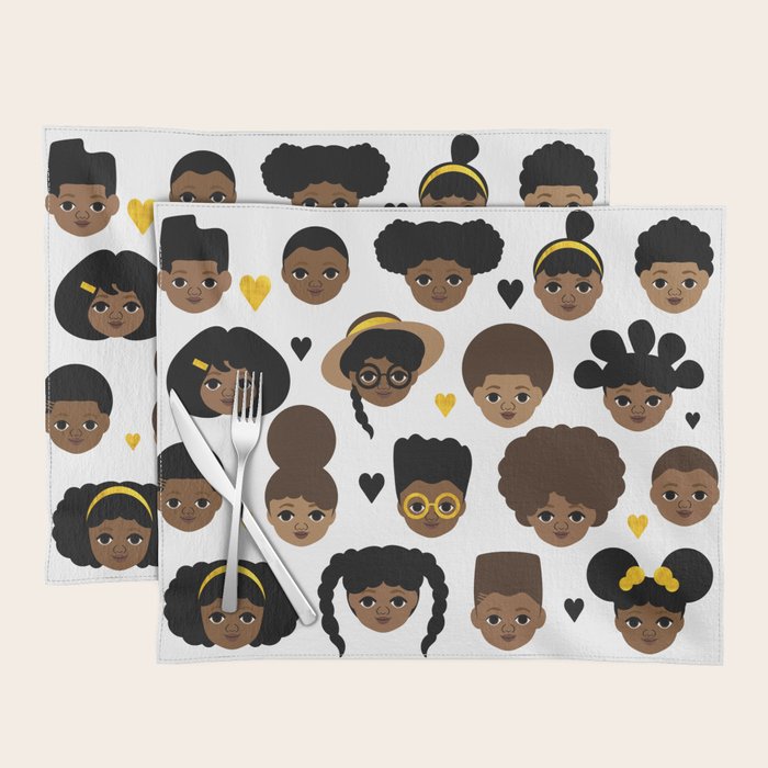 Girls and Boys Placemat Gallery Image 1