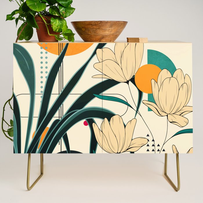 Petals Garden Geometry 2 Credenza Gallery Image 1
