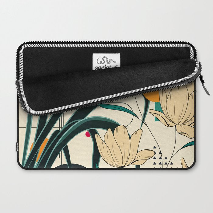 Petals Garden Geometry 2 Laptop Sleeve Gallery Image 2