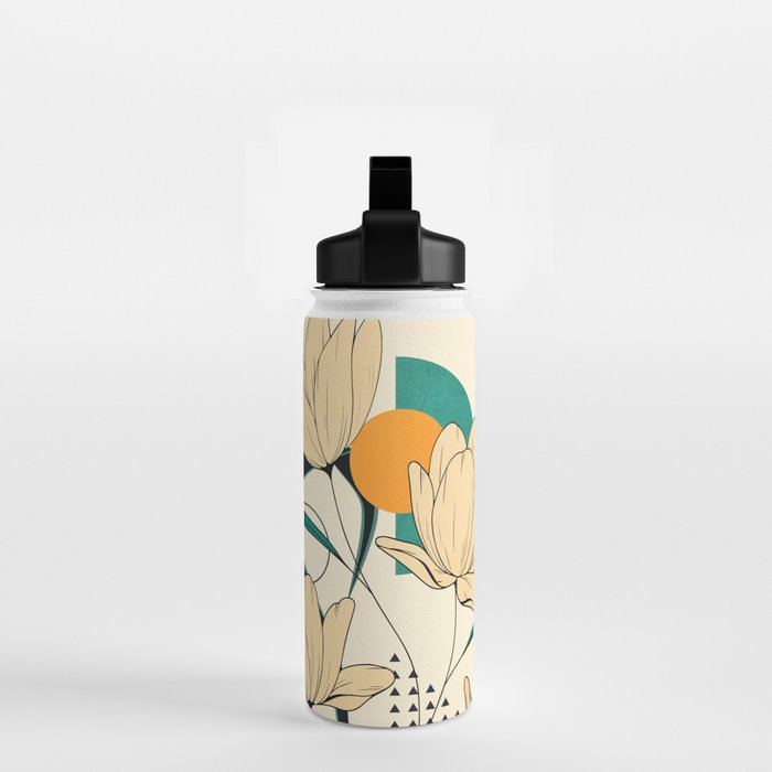 Petals Garden Geometry 2 Water Bottle Gallery Image 2
