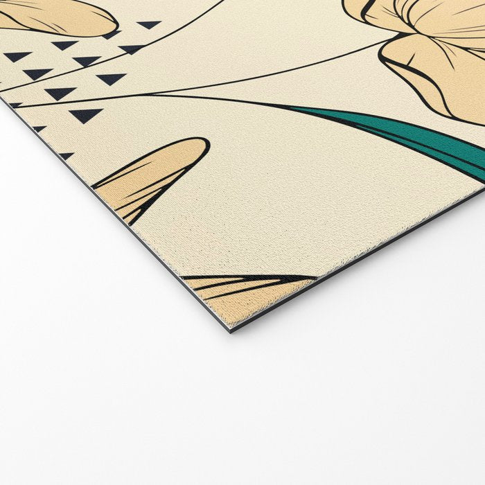 Petals Garden Geometry 2 Welcome Mat Gallery Image 2