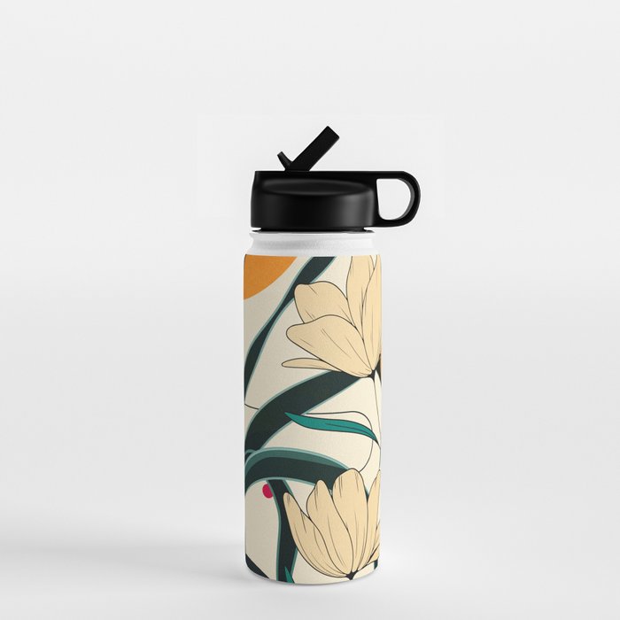 Petals Garden Geometry 2 Water Bottle Gallery Image 1