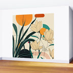 Petals Garden Geometry 2 Wall Mural Gallery Image 2