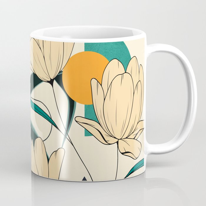 Petals Garden Geometry 2 Coffee Mug Gallery Image 1