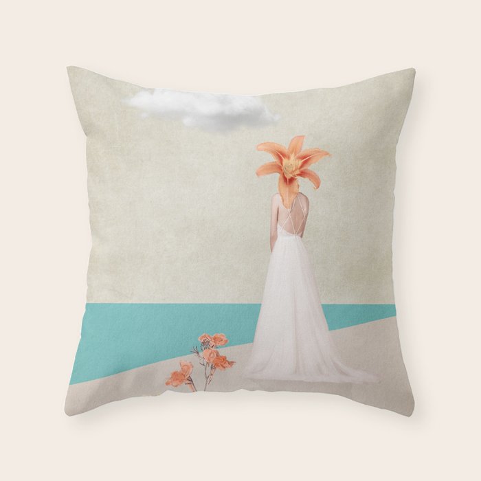 silence 3 Throw Pillow Gallery Image 6