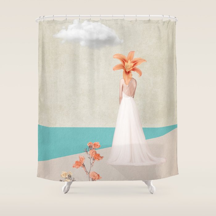 silence 3 Shower Curtain Gallery Image 1