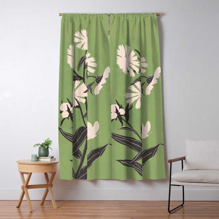 Flowers 21 Window Curtain Gallery Image 5