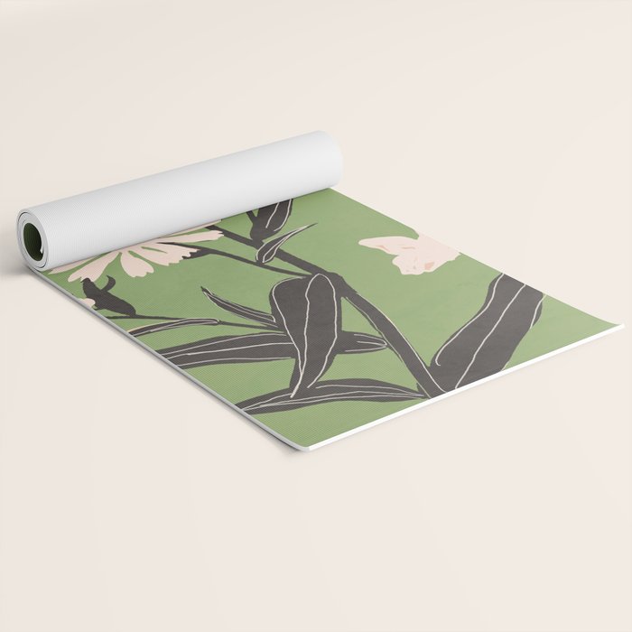 Flowers 21 Yoga Mat Gallery Image 2