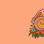 Leo Snail Coffee Mug Gallery Image 2